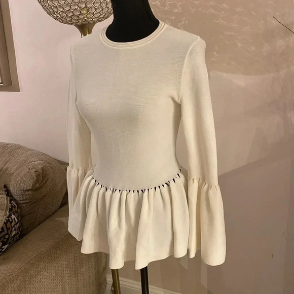 Jonathan Simkhai long sleeve sweater size medium - Picture 2 of 6